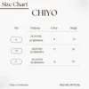 Organizer Bag Chiyo Size Chart