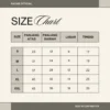 Organizer Bag Kimi Size Chart