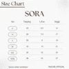 Organizer Bag Sora Size Chart