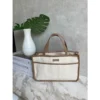 Organizer Bag Michi Leather Brown L