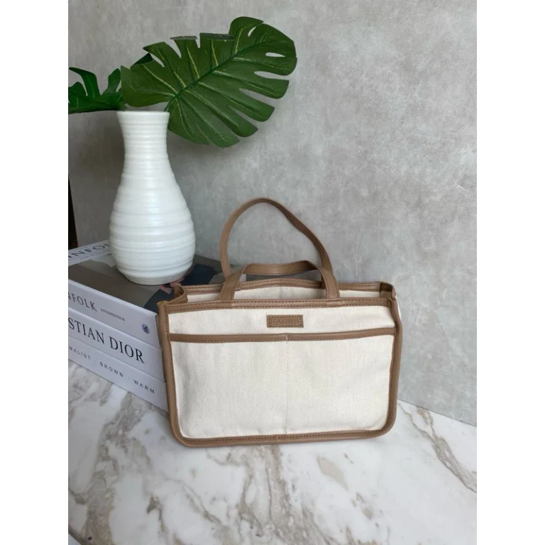 Organizer Bag Michi Leather Brown M