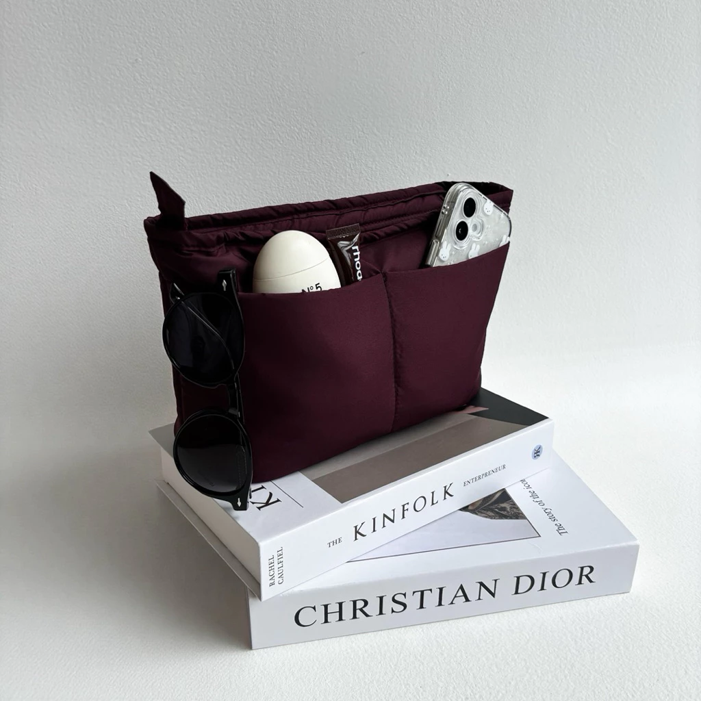 Organizer Bag Puffy - Daichi Organizer Maroon